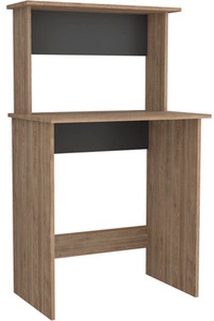 The Range | Core Products Ltd Vegas workstation with shelf - Bleached oak and grey Core Products Ltd Vegas workstation with shelf - Bleached oak and grey