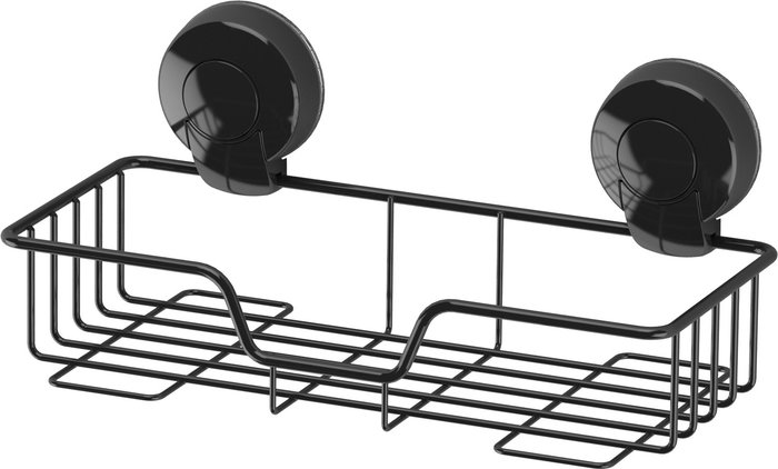 The Range | Showerdrape Showerdrape Suctionloc Black Rectangular Basket Bathroom Accessory Showerdrape Showerdrape Suctionloc Black Rectangular Basket Bathroom Accessory
