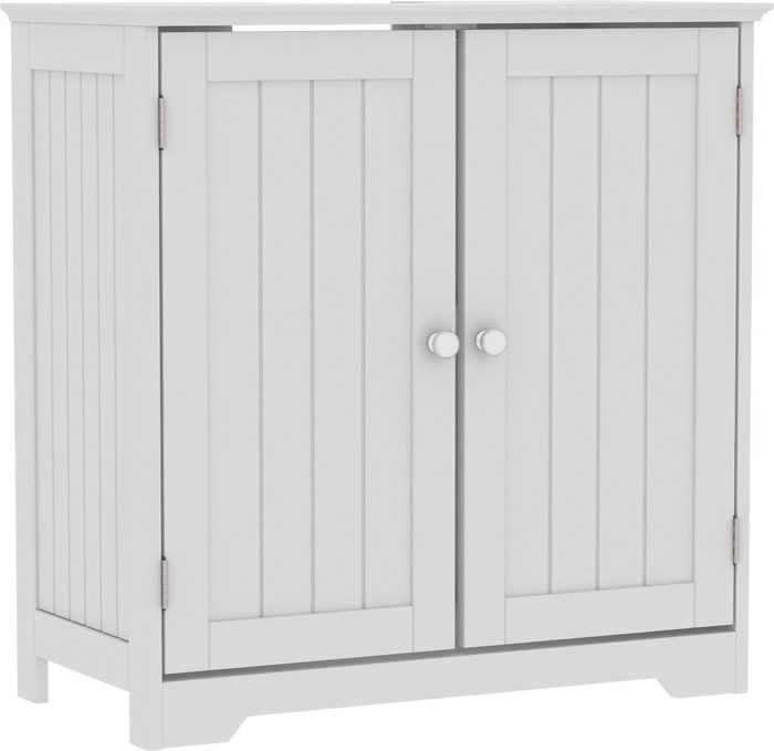 The Range | Priano 2 Door Under Sink Cabinet - White Priano 2 Door Under Sink Cabinet - White
