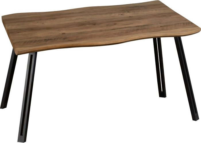The Range | Seconique Quebec Wave Edge Dining Table - Medium Oak Seconique Quebec Wave Edge Dining Table - Medium Oak