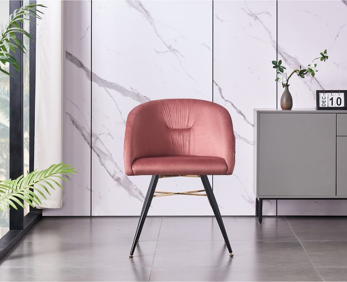 The Range | Life Interiors VittorioLUX Dining Chair Single - Pink Life Interiors VittorioLUX Dining Chair Single - Pink