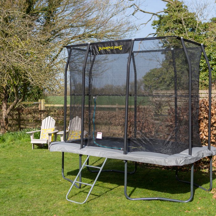 The Range | JumpKing Rectangular Combo Pro - Grey / 12ft JumpKing Rectangular Combo Pro - Grey / 12ft