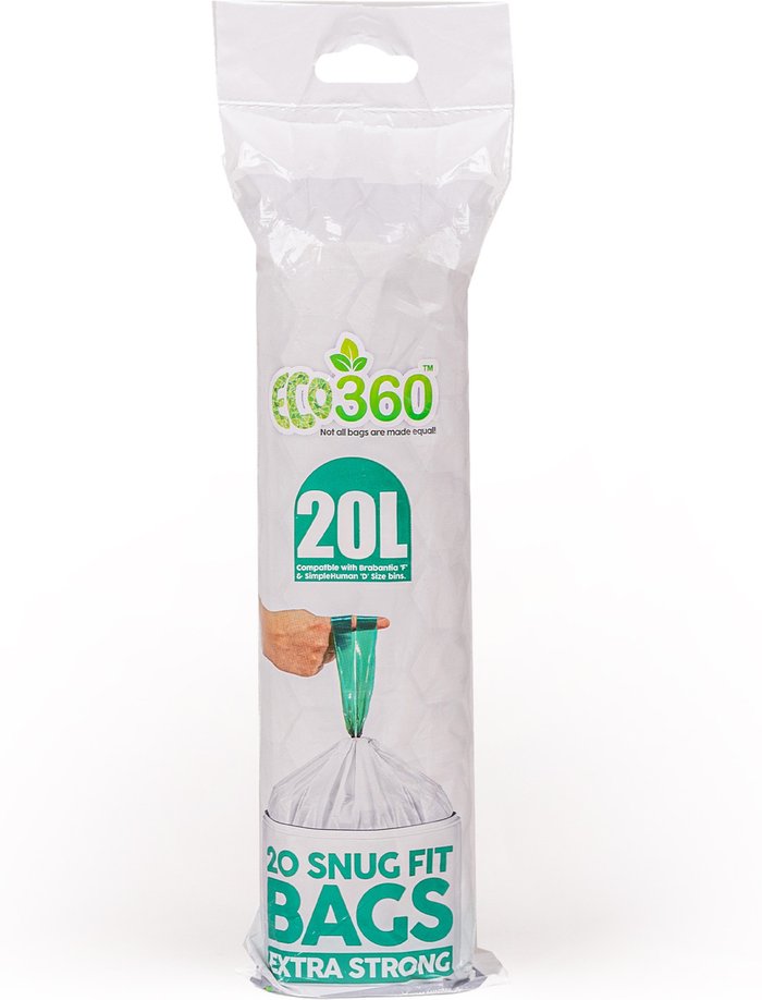 The Range | Ecobag Kitchen Drawer String Bin Liner - White / 20l Ecobag Kitchen Drawer String Bin Liner - White / 20l