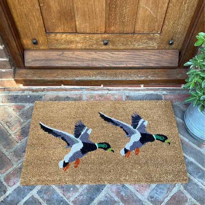 The Range | Selections Indoor and Outdoor Coir Doormats - Brown / Flying Ducks Selections Indoor and Outdoor Coir Doormats - Brown / Flying Ducks