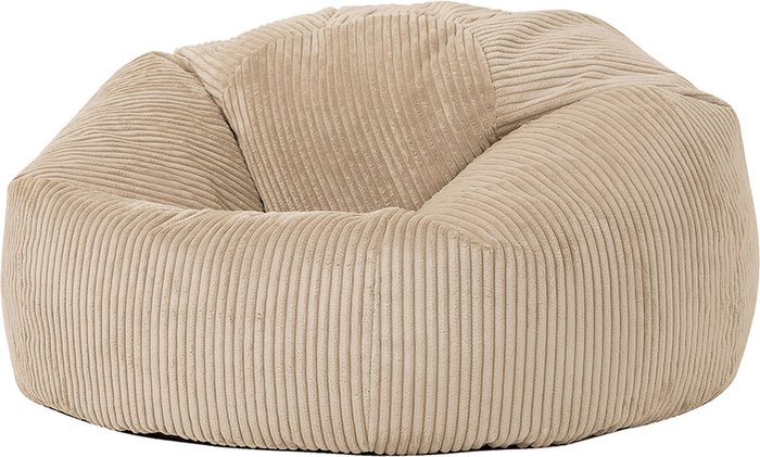 The Range | ICON Classic Cord Bean Bag - Stone ICON Classic Cord Bean Bag - Stone
