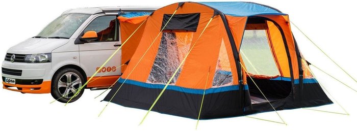 The Range | Olpro Olpro Cubo Breeze Awning - Orange Olpro Olpro Cubo Breeze Awning - Orange