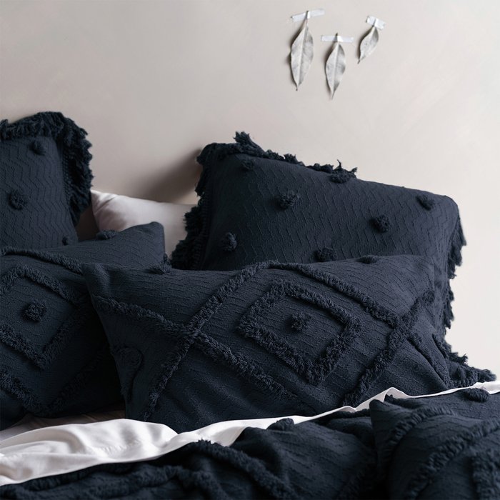 The Range | Linen House Linen House Adalyn Indigo 100% Cotton Pillowcase Pair Blue Linen House Linen House Adalyn Indigo 100% Cotton Pillowcase Pair Blue