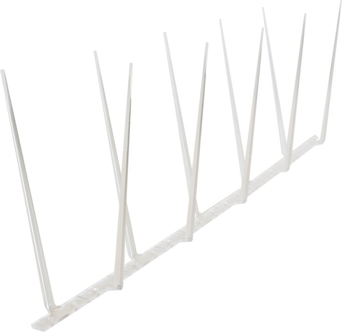 The Range | Defenders Slim-Fit Bird Spikes - 2 Metre Kit - White Defenders Slim-Fit Bird Spikes - 2 Metre Kit - White