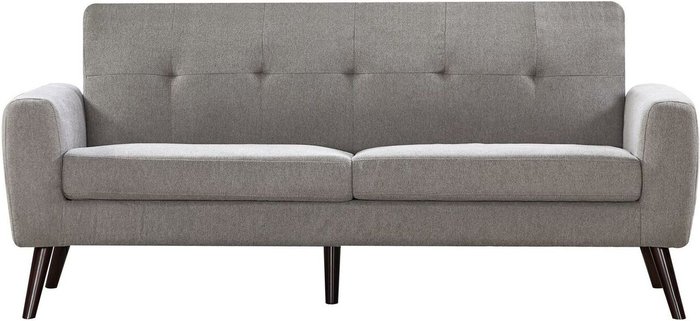 The Range | Timber Art Design UK Snowdonia 3 Seater Button Back Sofa - Grey - Grey Timber Art Design UK Snowdonia 3 Seater Button Back Sofa - Grey - Grey