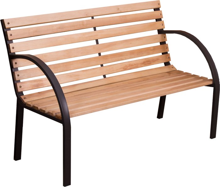 The Range | Slatted Garden Bench - Wood Slatted Garden Bench - Wood