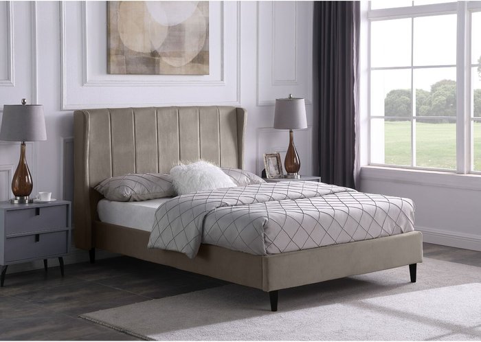 The Range | Seconique Amelia 5' king Size Bed Frame - Oyster Seconique Amelia 5' king Size Bed Frame - Oyster