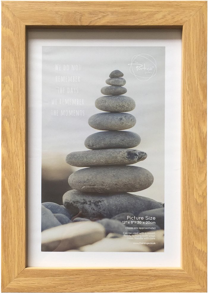 The Range | The Port. Co Gallery Wood Effect Somerset Frame - Wood / 12x8in The Port. Co Gallery Wood Effect Somerset Frame - Wood / 12x8in