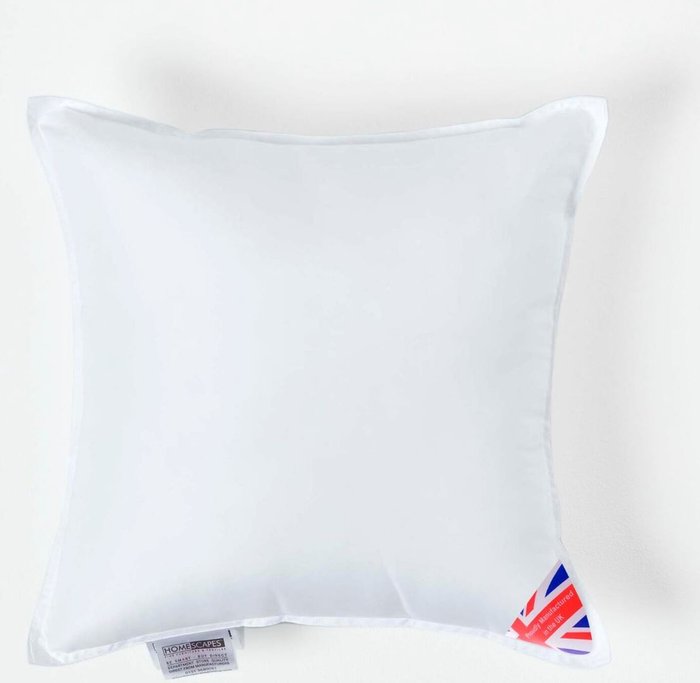 The Range | Homescapes Super Microfibre Cushion Pad Insert - White / 1 / 40cm Homescapes Super Microfibre Cushion Pad Insert - White / 1 / 40cm