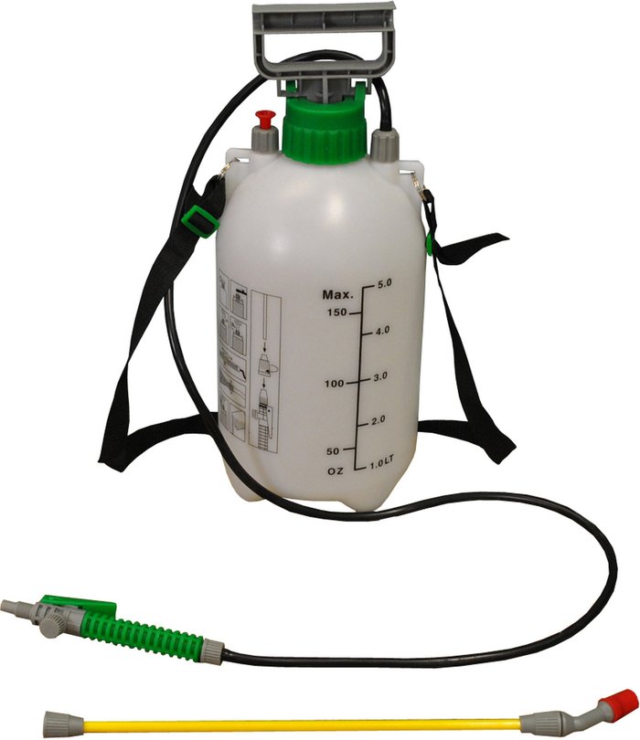 The Range | Selections 5 Litre Garden Shoulder Pressure Sprayer - White Selections 5 Litre Garden Shoulder Pressure Sprayer - White