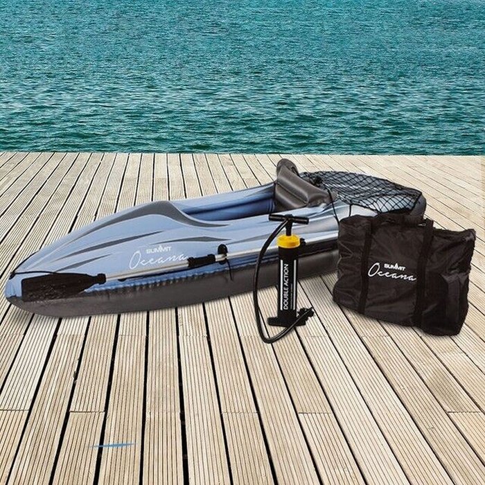 The Range | Summit Summit Oceana 1 Person Inflatable Kayak Kit Summit Summit Oceana 1 Person Inflatable Kayak Kit