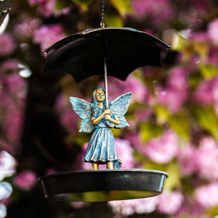 The Range | Garden Mile Hanging Fairy Bird Feeder - Bronze Garden Mile Hanging Fairy Bird Feeder - Bronze