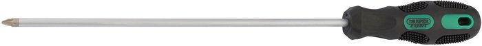 The Range | Draper Draper No2 x 250mm PZ Type Long Reach Screwdriver - Black/Green Draper Draper No2 x 250mm PZ Type Long Reach Screwdriver - Black/Green