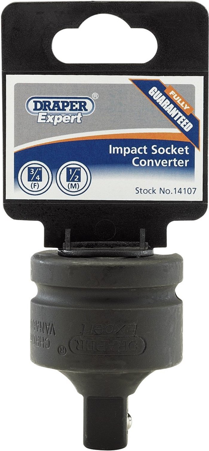 The Range | Draper Draper Expert Impact Socket Converter 3/4 Draper Draper Expert Impact Socket Converter 3/4
