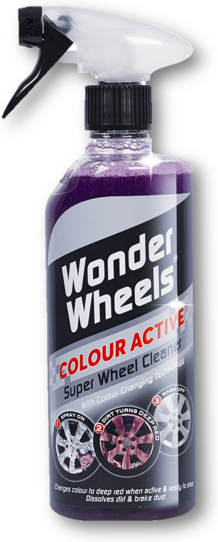 The Range | Wonder Wheels Wonder Wheels Colour Active Wheel Cleaner 600ml Wonder Wheels Wonder Wheels Colour Active Wheel Cleaner 600ml