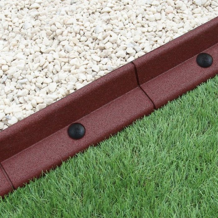The Range | Monstershop Terracotta Lawn Edging - Brown Monstershop Terracotta Lawn Edging - Brown