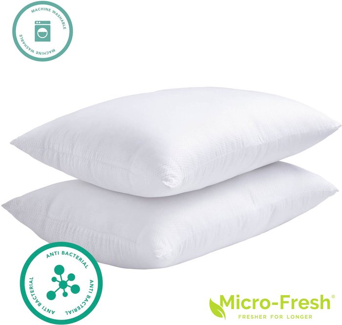 The Range | Assura Sleep Assura Sleep Seersucker Pillow Pair With Micro-fresh Assura Sleep Assura Sleep Seersucker Pillow Pair With Micro-fresh