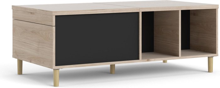 The Range | Furniture To Go Rome Coffee Table with Sliding Top - Black Furniture To Go Rome Coffee Table with Sliding Top - Black