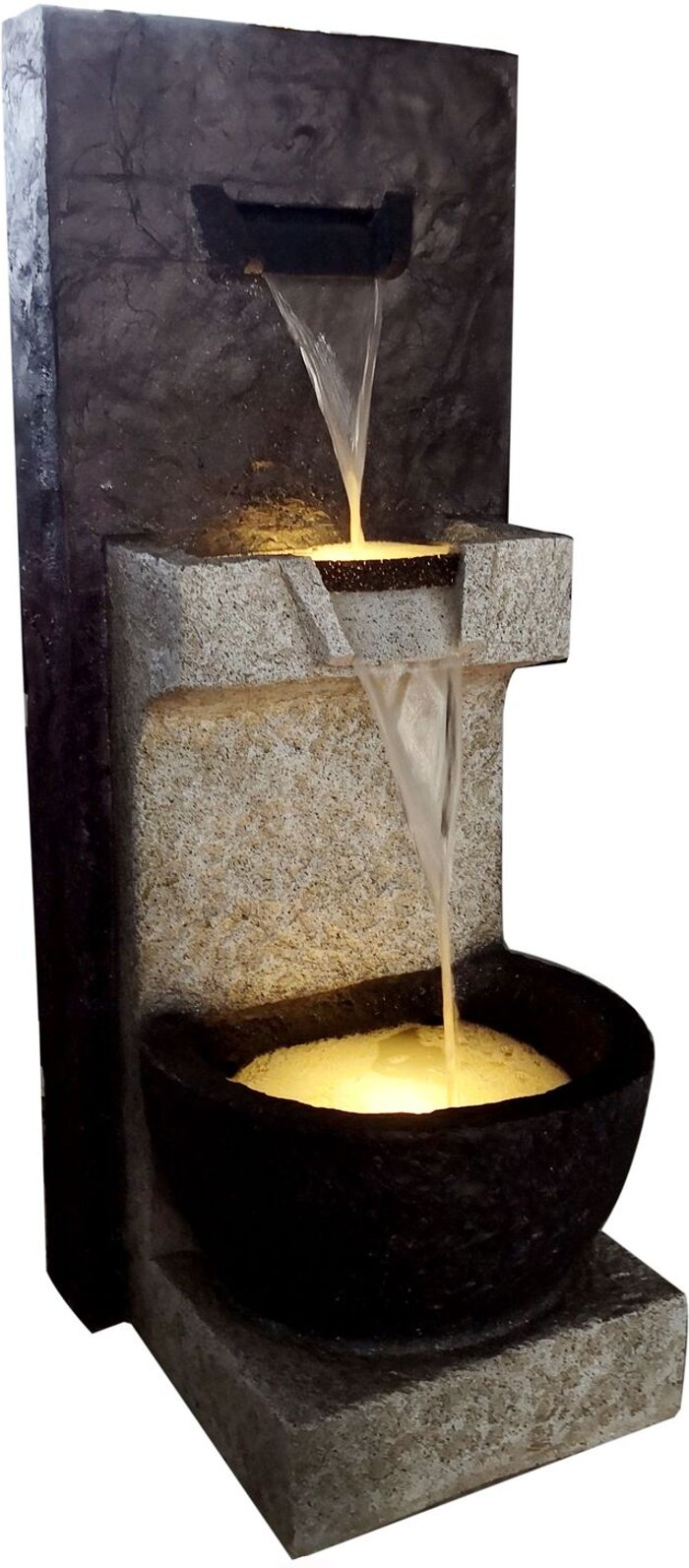 The Range | Tranquility Tranquility 2 Fall Cascade Solar Powered Water Feature Tranquility Tranquility 2 Fall Cascade Solar Powered Water Feature