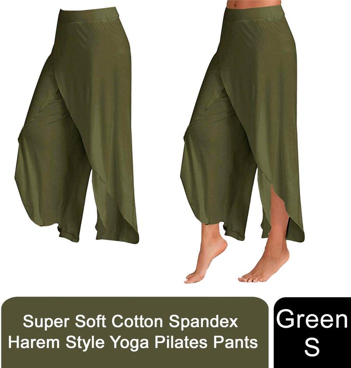 The Range | Flo Super Soft Modal Spandex Yoga Pants - Green / 76cm Flo Super Soft Modal Spandex Yoga Pants - Green / 76cm