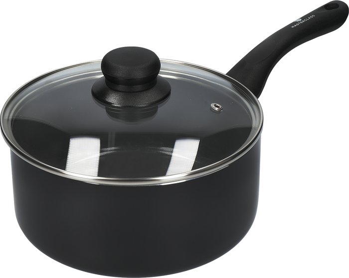 The Range | Masterclass MasterClass Can-to-Pan 20cm Ceramic Non-Stick Saucepan with Lid - Grey Masterclass MasterClass Can-to-Pan 20cm Ceramic Non-Stick Saucepan with Lid - Grey