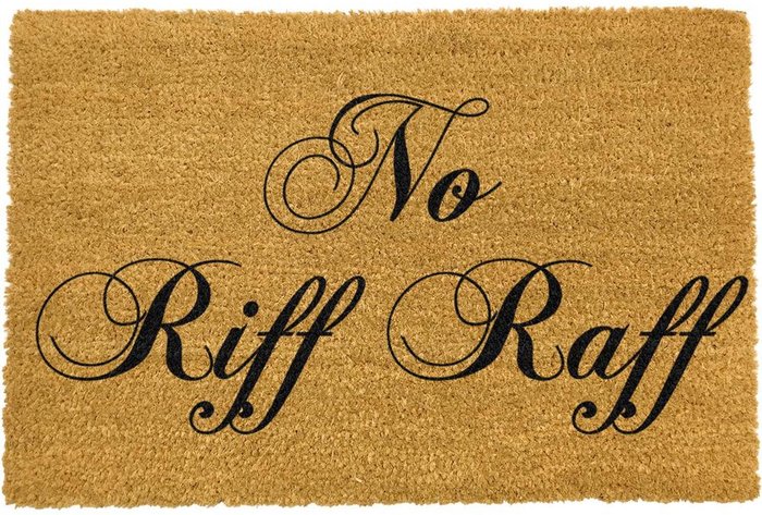 The Range | Artsy Doormats Artsy Doormats No Riff Raff Doormat Artsy Doormats Artsy Doormats No Riff Raff Doormat