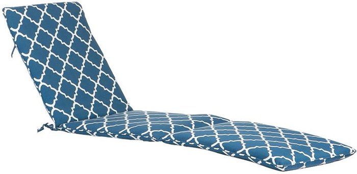The Range | Harbour Housewares Master Garden Sun Lounger Cushion - 180cm - Pack of 1 - Navy Moroccan / Blue Harbour Housewares Master Garden Sun Lounger Cushion - 180cm - Pack of 1 - Navy Moroccan / Blue