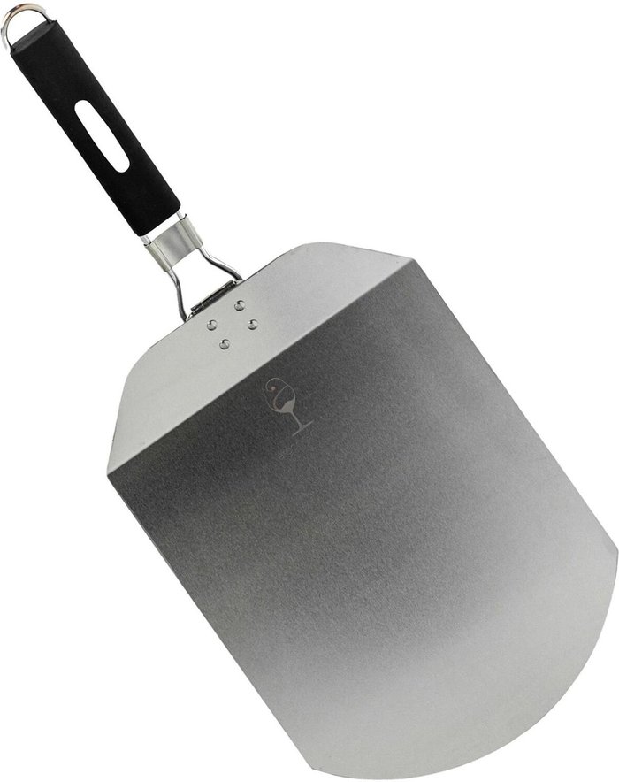 The Range | Argon Tableware Stainless Steel Folding Pizza Peel - Silver Argon Tableware Stainless Steel Folding Pizza Peel - Silver
