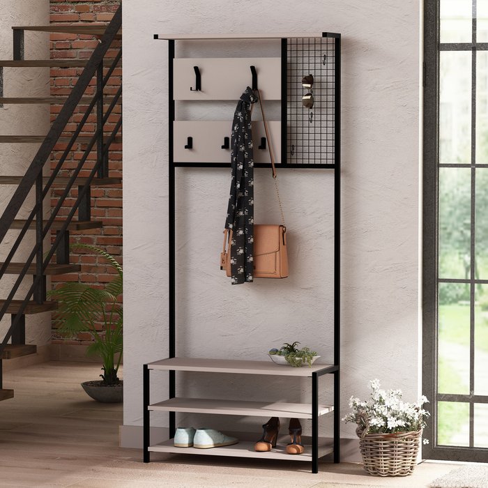 The Range | Decortie Nomad Hall Unit - Mocha Grey Decortie Nomad Hall Unit - Mocha Grey