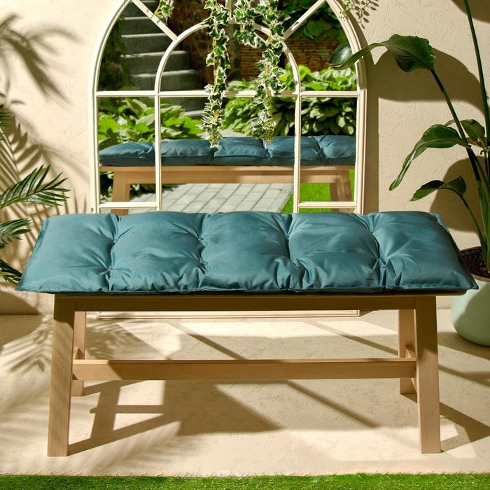 The Range | OHS Outdoor 2 Seater Bench Cushion - Green OHS Outdoor 2 Seater Bench Cushion - Green