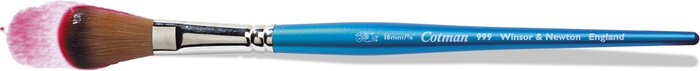 The Range | Winsor & Newton Winsor and Newton Cotman Watercolour Mop Brush - Blue / 5/8 inch Winsor & Newton Winsor and Newton Cotman Watercolour Mop Brush - Blue / 5/8 inch