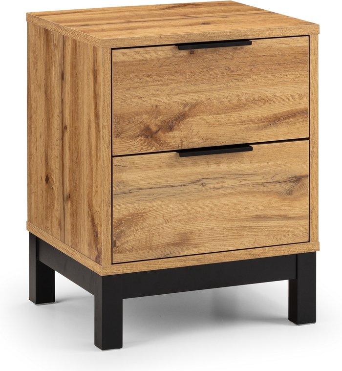 The Range | Julian Bowen Julian Bowen Bali 2 Drawer Bedside Table Julian Bowen Julian Bowen Bali 2 Drawer Bedside Table