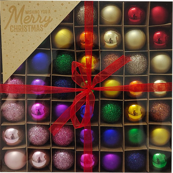 The Range | Pack of 49 Rainbow Bauble Pack of 49 Rainbow Bauble