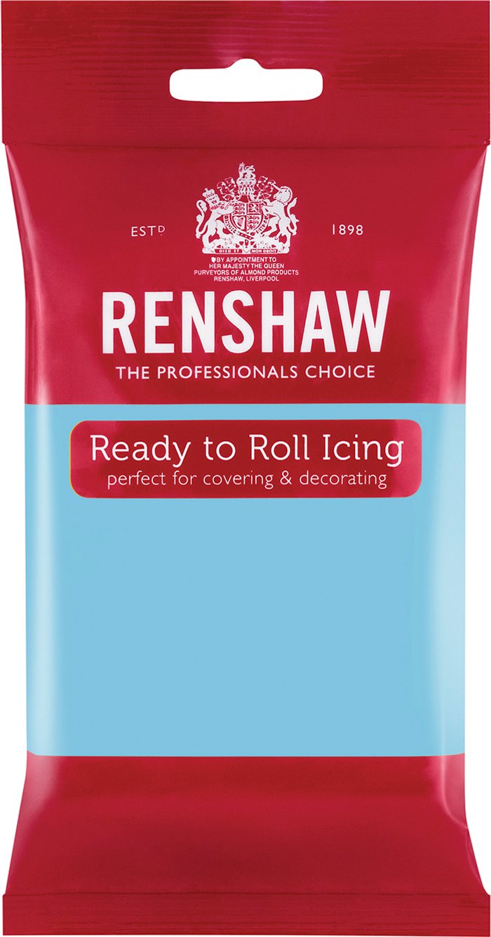 The Range | Renshaw Renshaw Fondant Icing Ready to Roll - Baby Blue Renshaw Renshaw Fondant Icing Ready to Roll - Baby Blue