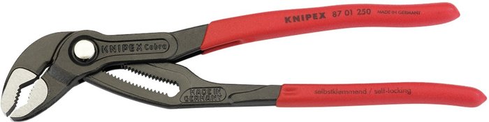 The Range | Knipex Knipex Cobra Waterpump Pliers - Red Knipex Knipex Cobra Waterpump Pliers - Red