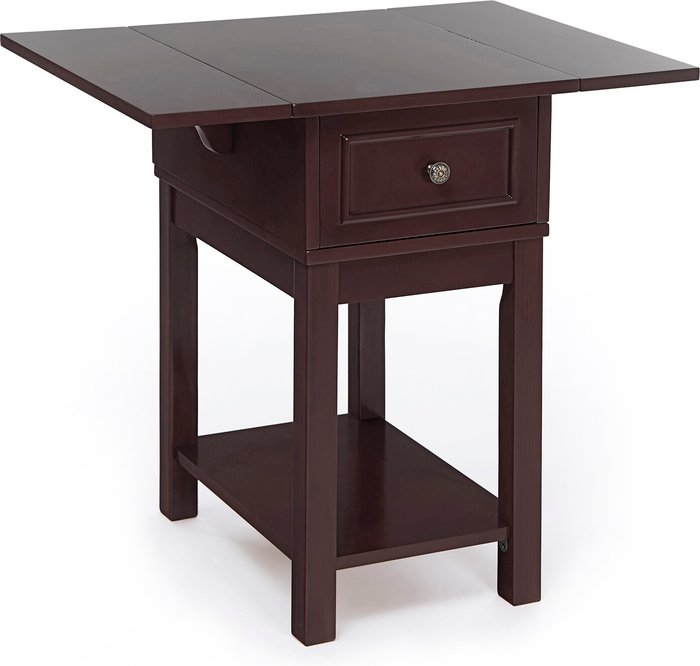 The Range | Greenhurst Kilburn Drop Leaf End Table - Mahogany Greenhurst Kilburn Drop Leaf End Table - Mahogany