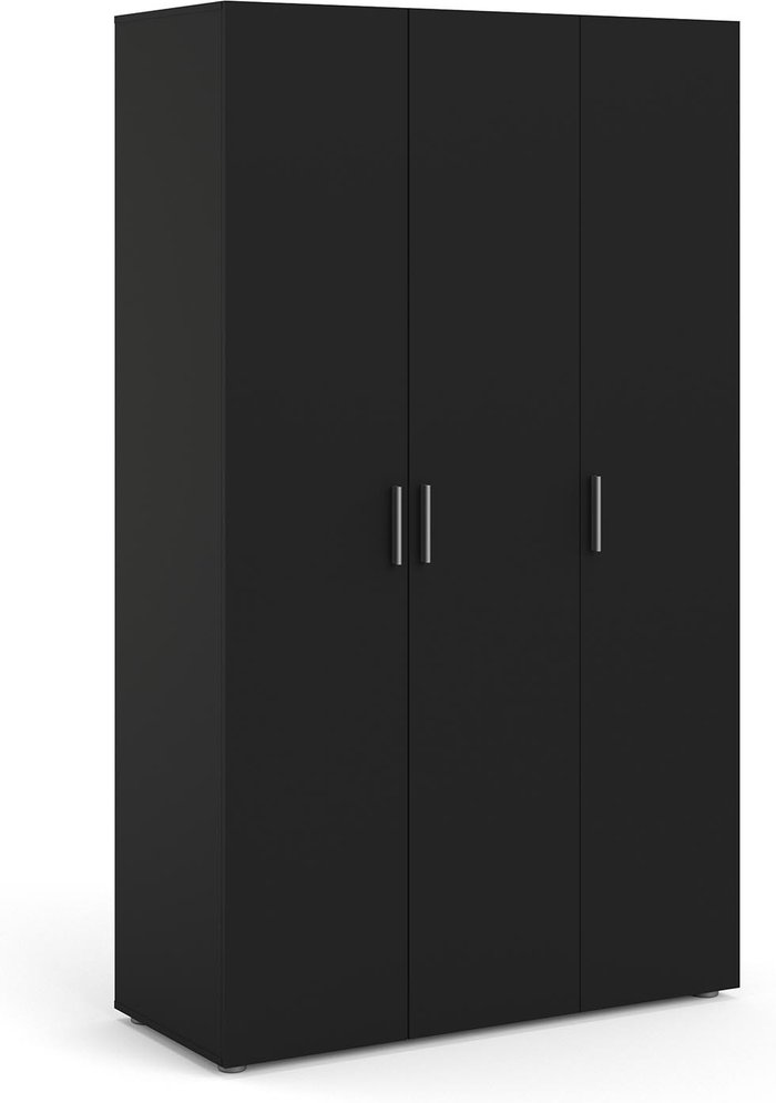 The Range | Pepe Pepe Wardrobe With 3 Doors In Black Pepe Pepe Wardrobe With 3 Doors In Black