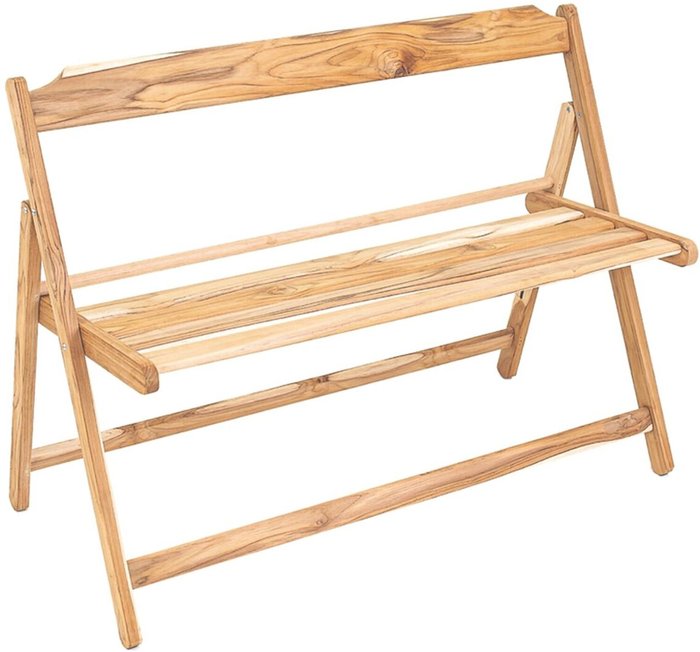The Range | Tramontina Teak Wood 3 Seater Foldable Bench - Yellow Tramontina Teak Wood 3 Seater Foldable Bench - Yellow