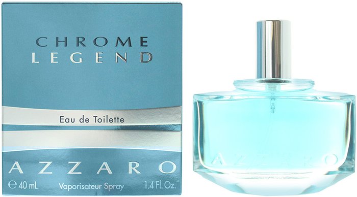 The Range | Azzaro Azzaro Chrome Legend Eau De Toilette 40ml Spray - Blue Azzaro Azzaro Chrome Legend Eau De Toilette 40ml Spray - Blue