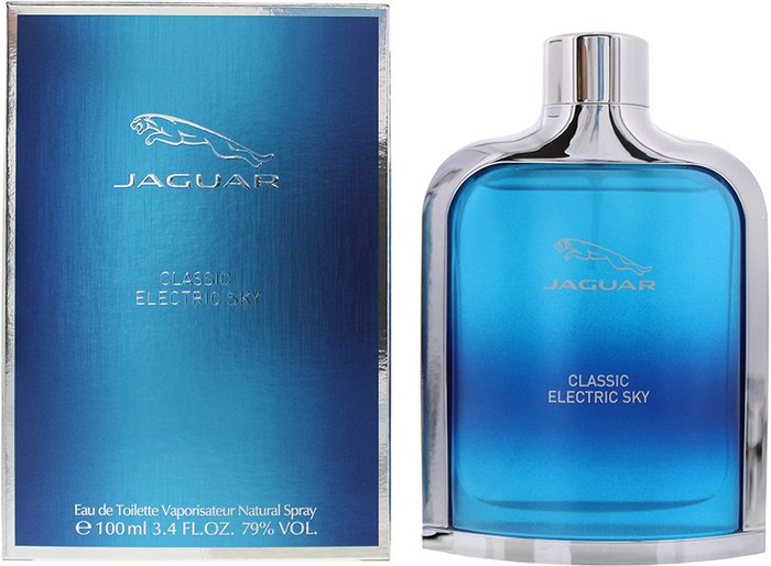 The Range | Jaguar Jaguar Classic Electric Sky Eau De Toilette 100ml Spray - Blue Jaguar Jaguar Classic Electric Sky Eau De Toilette 100ml Spray - Blue