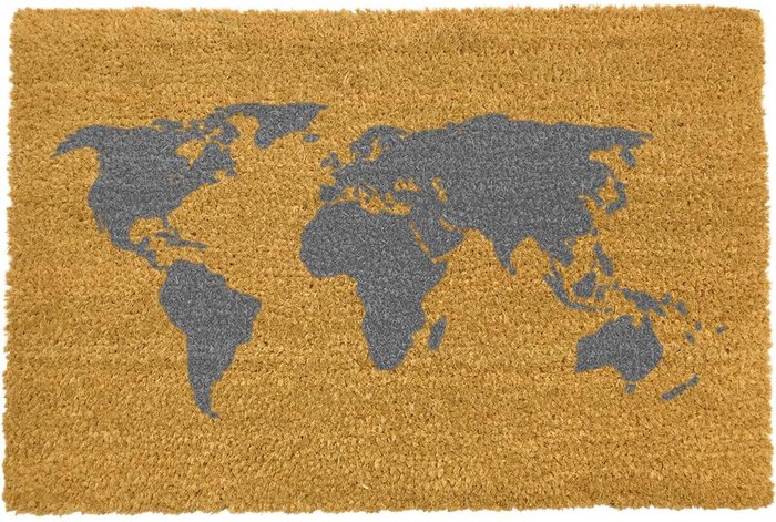 The Range | Artsy Doormats Artsy Doormats World Map Grey Doormat Artsy Doormats Artsy Doormats World Map Grey Doormat
