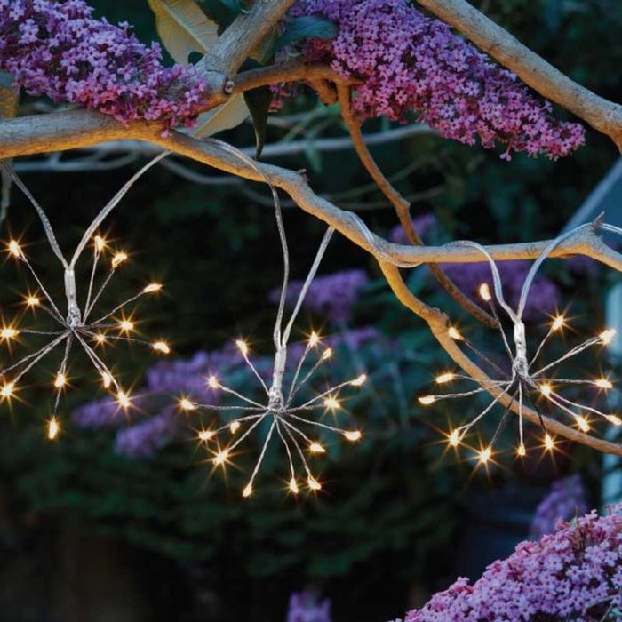 The Range | Smart Solar Smart Solar 10 Starburst Solar String Lights - Grey Smart Solar Smart Solar 10 Starburst Solar String Lights - Grey