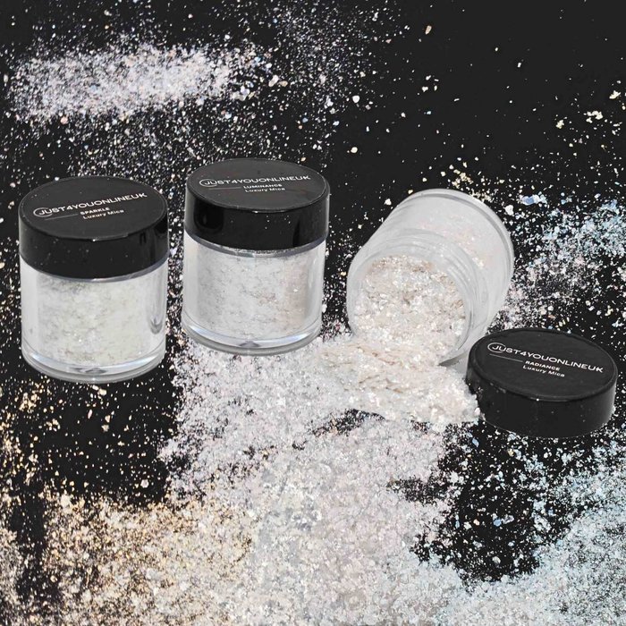 The Range | Just4youonlineUK Luxury Mica Powder Pigment Set - White Just4youonlineUK Luxury Mica Powder Pigment Set - White