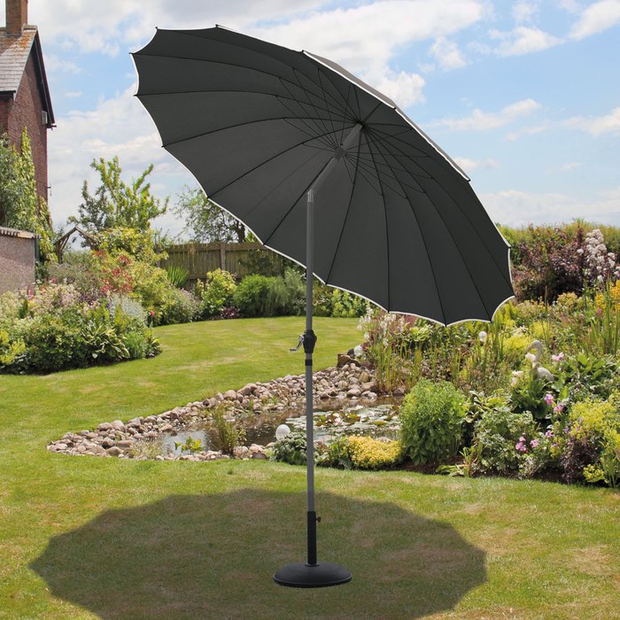 The Range | Suntime Suntime 2.7m Shanghai Parasol - Black Suntime Suntime 2.7m Shanghai Parasol - Black
