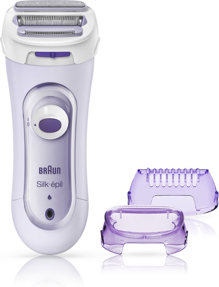 The Range | Braun Braun BRALS5560 Silk-epil 3-in-1 Lady Shaver - Violet Braun Braun BRALS5560 Silk-epil 3-in-1 Lady Shaver - Violet