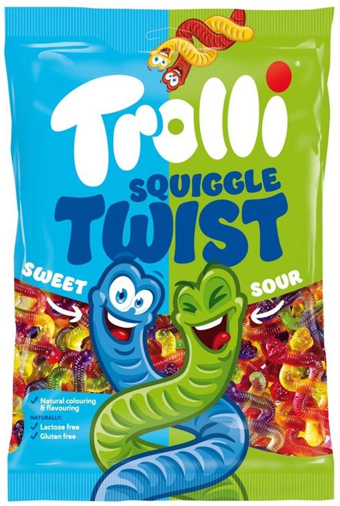 The Range | Sweet Things Trolli Squiggle Twist Bag - Neutral Sweet Things Trolli Squiggle Twist Bag - Neutral